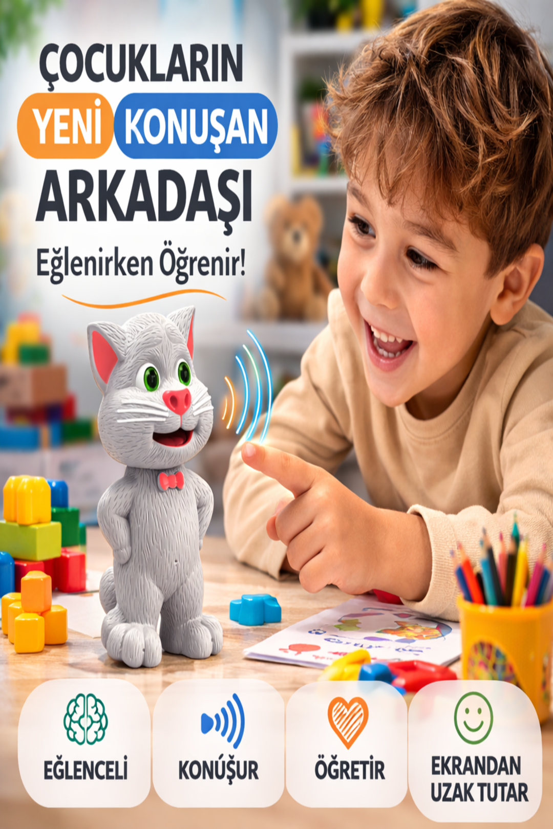 Tombuddy Çocuğunuzun En Yakın Konuşan Dostu